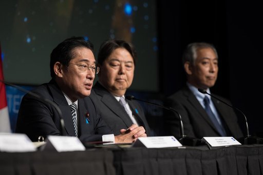 U. S. and Japan Space Agreement Signing