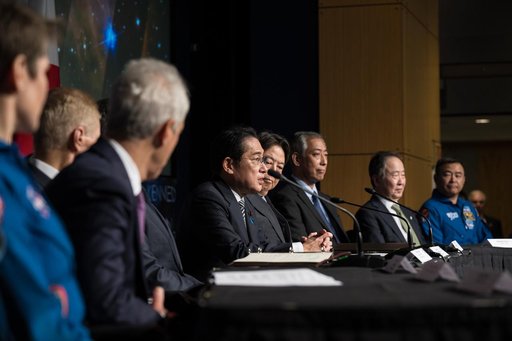 U. S. and Japan Space Agreement Signing