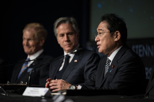 U. S. and Japan Space Agreement Signing