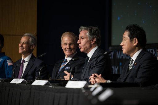 U. S. and Japan Space Agreement Signing
