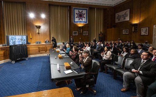 Astronaut Nicole Mann Downlink with Members of Congress