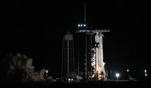 NASA’s SpaceX Crew-6 Final Prelaunch Engine Firing Test