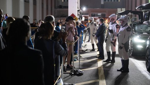 NASA’s SpaceX Crew-6 Crew Walkout