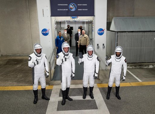 NASA’s SpaceX Crew-6 Crew Walkout