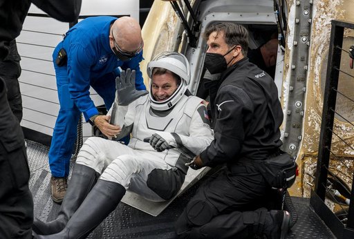 NASA’s SpaceX Crew-5 Splashdown