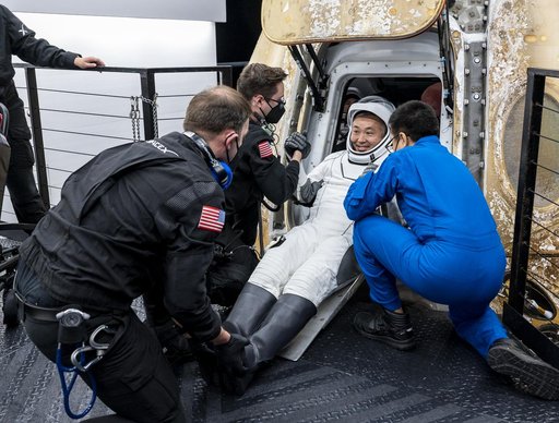 NASA’s SpaceX Crew-5 Splashdown