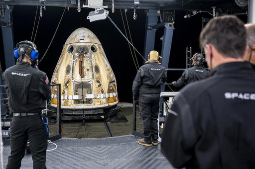 NASA’s SpaceX Crew-5 Splashdown