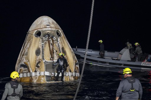 NASA’s SpaceX Crew-5 Splashdown