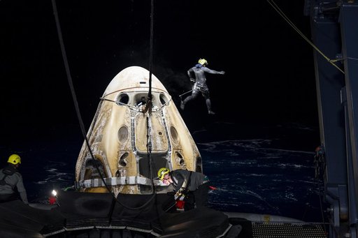 NASA’s SpaceX Crew-5 Splashdown
