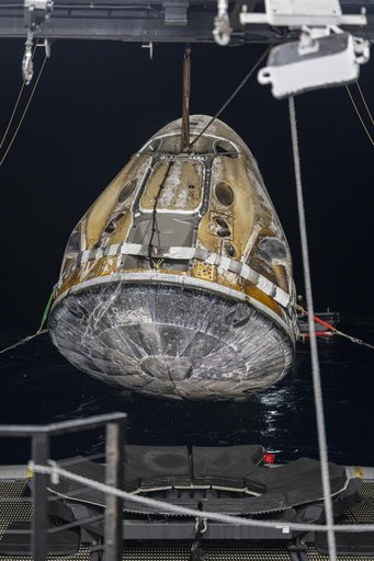 NASA’s SpaceX Crew-5 Splashdown