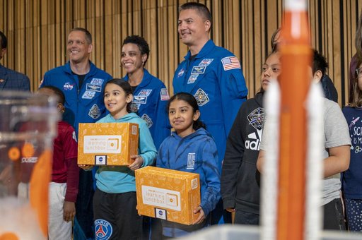 NASA’s Crew-4 Q&A With Students at Martin Luther King Jr Memor