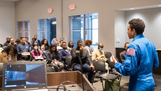 Astronaut Jessica Watkins at Howard University