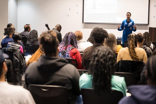Astronaut Jessica Watkins at Howard University