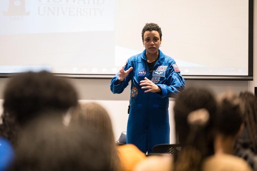 Astronaut Jessica Watkins at Howard University