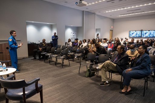 Astronaut Jessica Watkins at Howard University