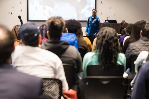 Astronaut Jessica Watkins at Howard University
