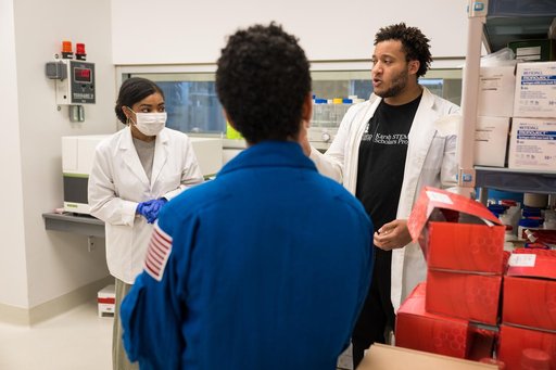 Astronaut Jessica Watkins at Howard University