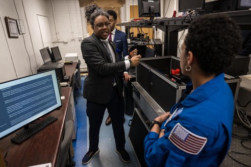 Astronaut Jessica Watkins at Howard University