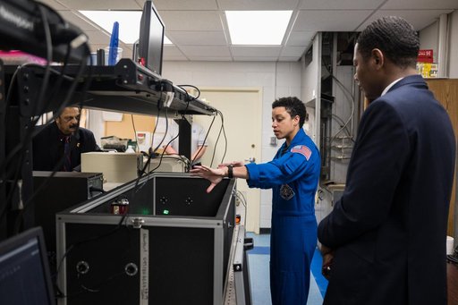 Astronaut Jessica Watkins at Howard University