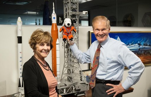 NASA Administrator Meets with Jeannie Schulz