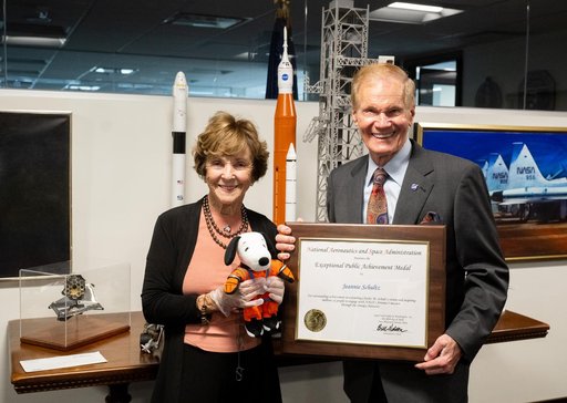 NASA Administrator Meets with Jeannie Schulz