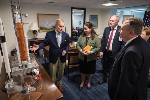 NASA Admin Signs Joint Statement with Space Agency of Ukraine