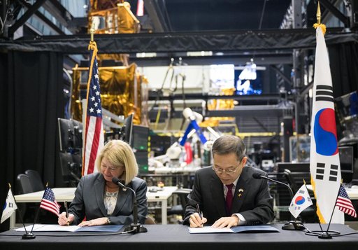 NASA and MSIT Joint Statement Signing