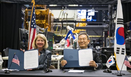 NASA and MSIT Joint Statement Signing