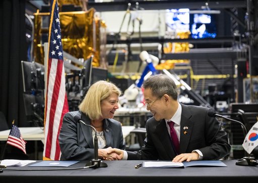 NASA and MSIT Joint Statement Signing