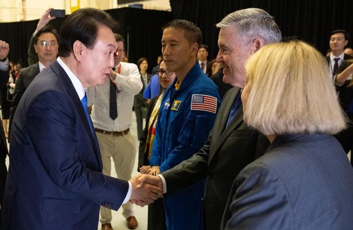 President Yoon at GSFC