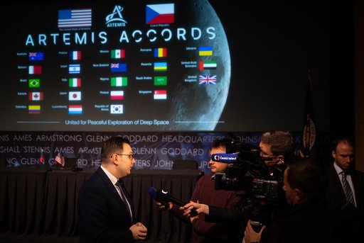 Czech Republic Artemis Accords Signing