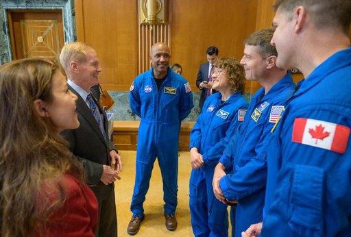 Artemis II Crew Senate Meet and Greet