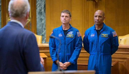 Artemis II Crew Senate Meet and Greet