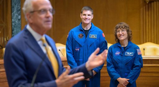 Artemis II Crew Senate Meet and Greet
