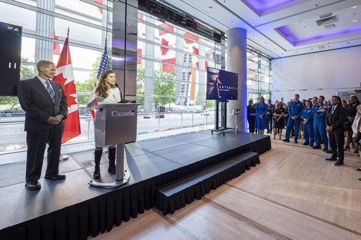 Artemis II Crew Canadian Embassy Reception
