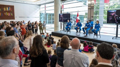 Artemis II Crew Canadian Embassy Workforce Event
