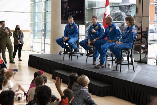 Artemis II Crew Canadian Embassy Workforce Event