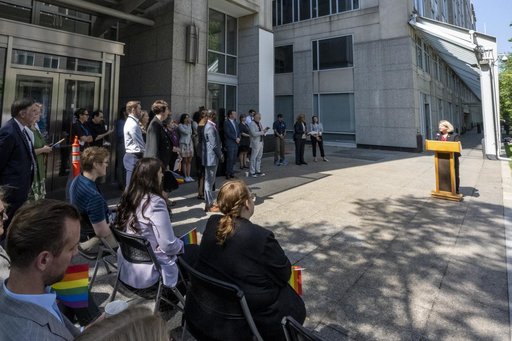 Pride Progress Flag Raising Ceremony at NASA HQ
