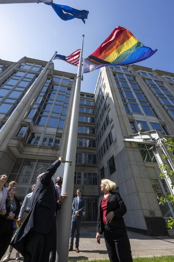 Pride Progress Flag Raising Ceremony at NASA HQ