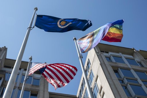 Pride Progress Flag Raising Ceremony at NASA HQ