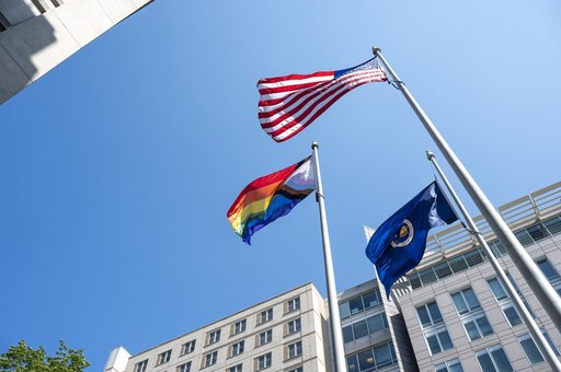Pride Progress Flag Raising Ceremony at NASA HQ