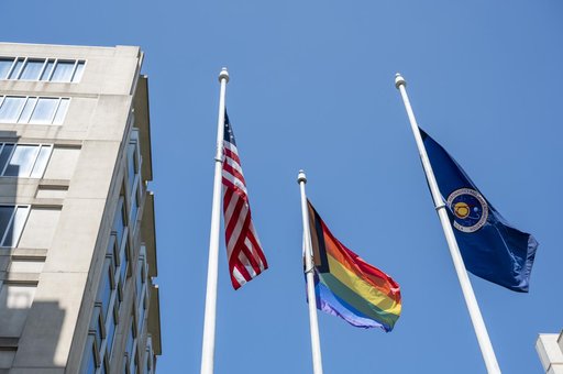 Pride Progress Flag Raising Ceremony at NASA HQ