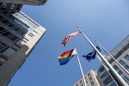 Pride Progress Flag Raising Ceremony at NASA HQ