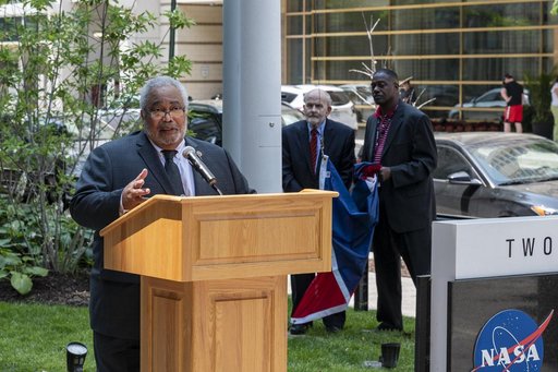 NASA HQ Juneteenth Flag Raising Ceremony