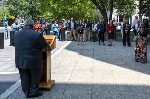 NASA HQ Juneteenth Flag Raising Ceremony