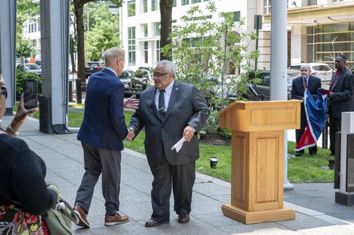 NASA HQ Juneteenth Flag Raising Ceremony
