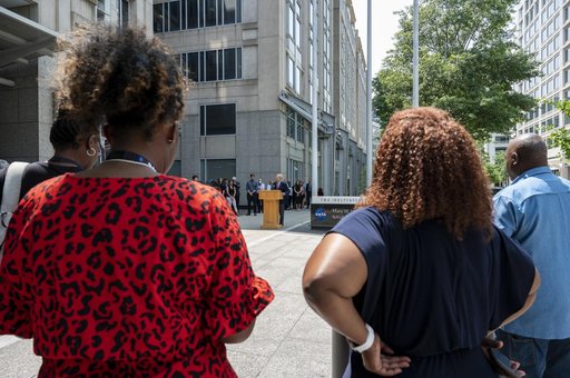 NASA HQ Juneteenth Flag Raising Ceremony