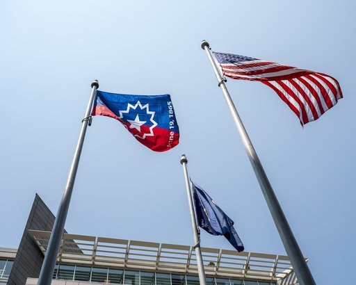 NASA HQ Juneteenth Flag Raising Ceremony