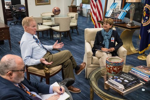 NASA Administrator Meets with Delegation from Monaco