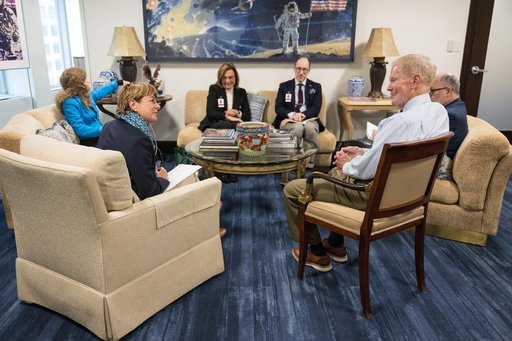 NASA Administrator Meets with Delegation from Monaco